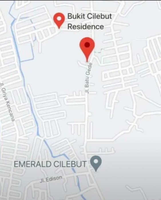Dijual TANAH MURAH  Lokasi Strategis di Jl Batugede - CILEBUT - BOGOR