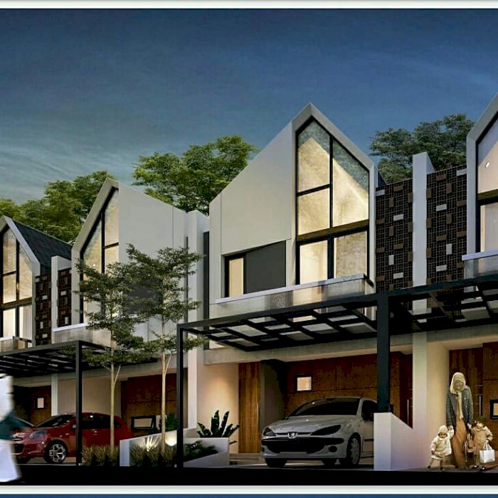 Di jual rumah mewah 2 lantai lokasi strategis, bebas banjir di depok