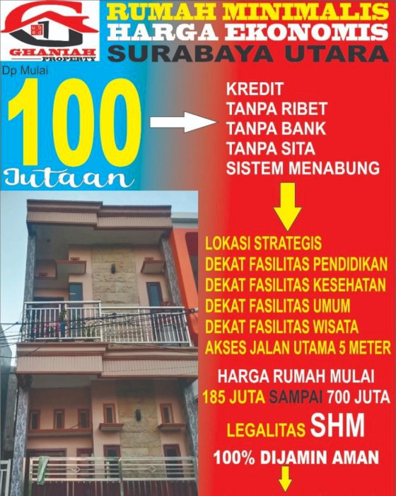 Rumah murah kota Surabaya