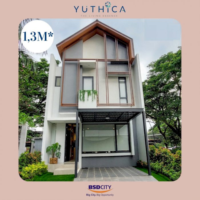 Rumah 2 Lantai Yuthica dekat Toll di BSD City