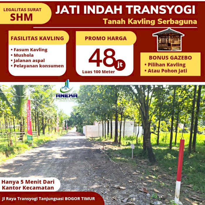 DI JUAL TANAH DILOKASI  SANGAT STRATEGIS DENGAN HARGA MURAH