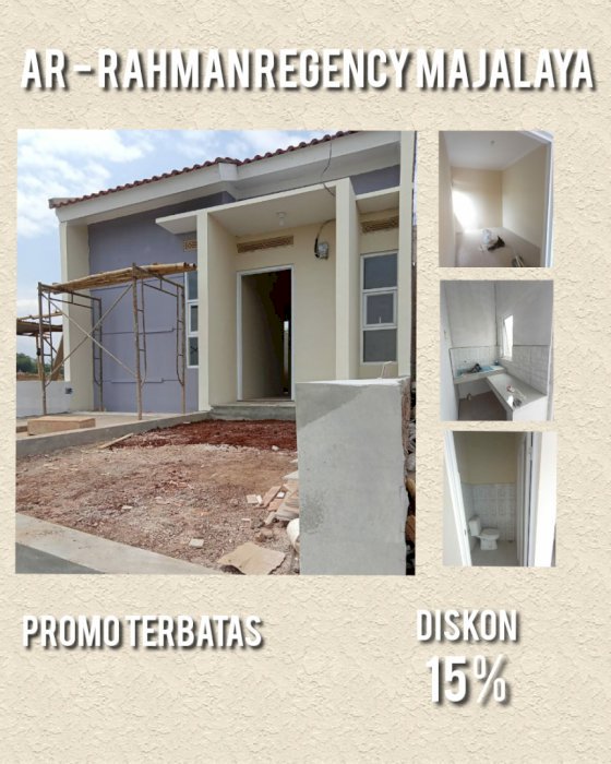 Perumahan Mewah, Bisa Cicilan 24x Flat, Dekat The Mall Matic Majalaya