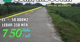 Area industri .. tanah di Kemlagi Mojokerto