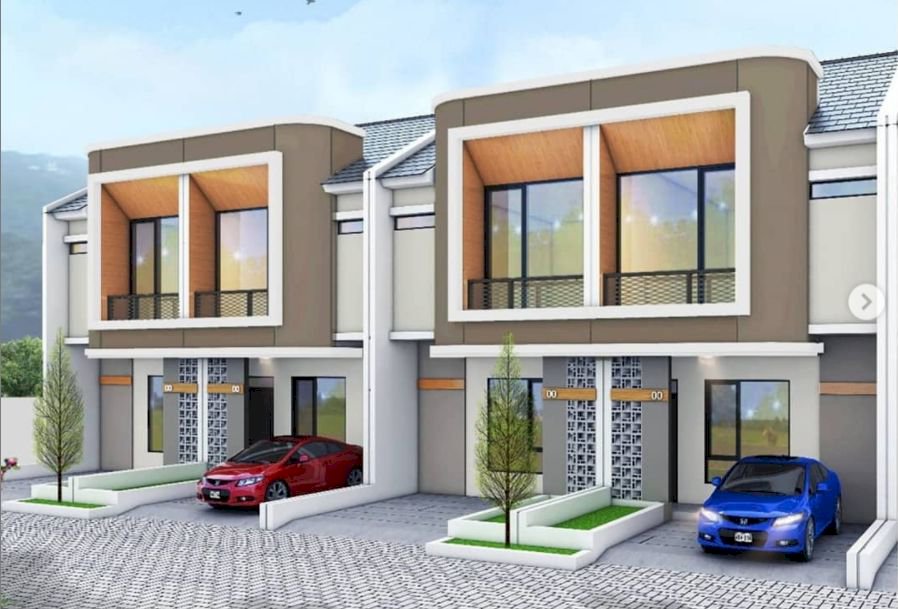 DIjual Rumah Baru 2 Lantai Harga 1 Lantai DP 30-50 Juta All In
