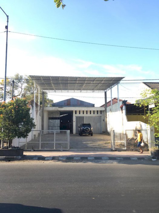 Dijual Cepat Rumah & Gudang Raya Cemengkalang Sidoarjo