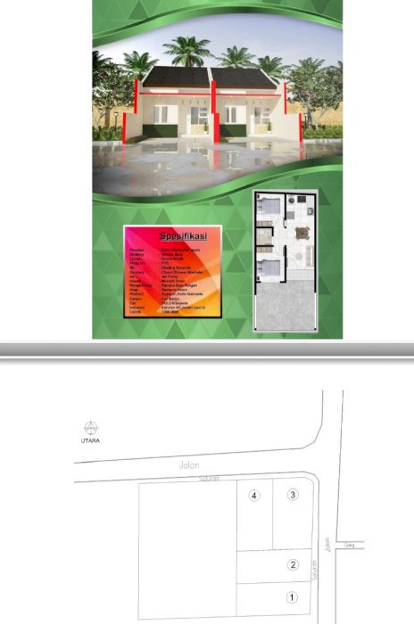 Rumah cantik strategis disamping RS Mulya pinang Ciledug