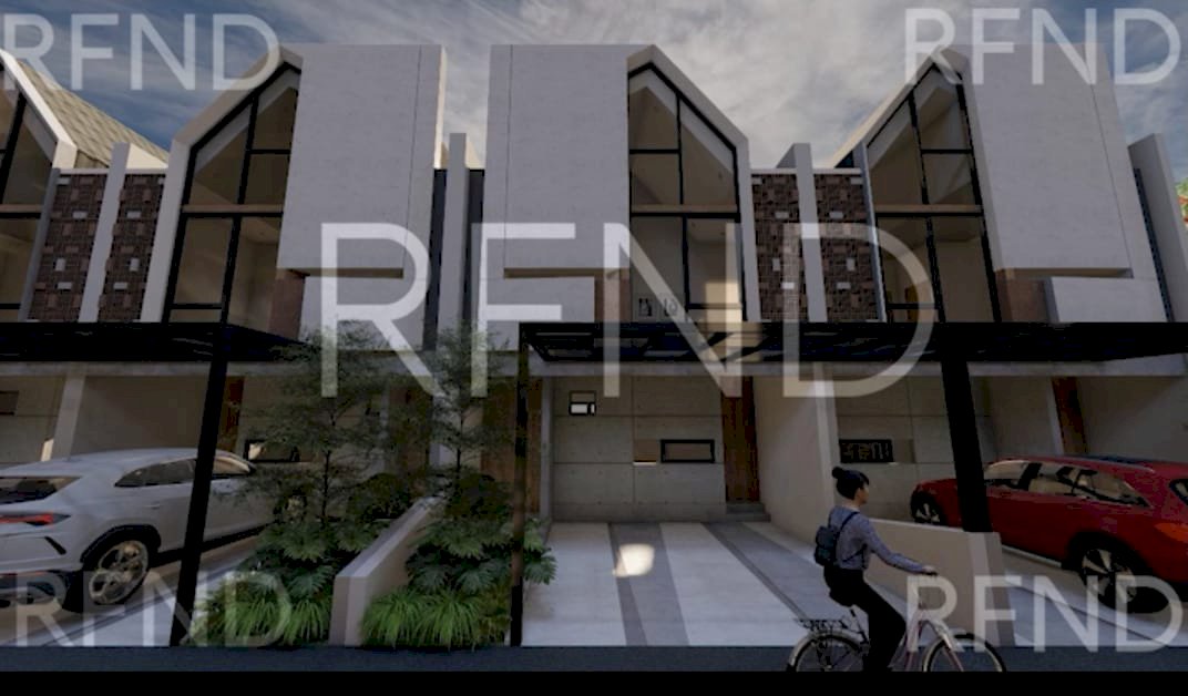 Rumah type sahara di atas bukit cipendawa, bebas banjir di bekasi kota