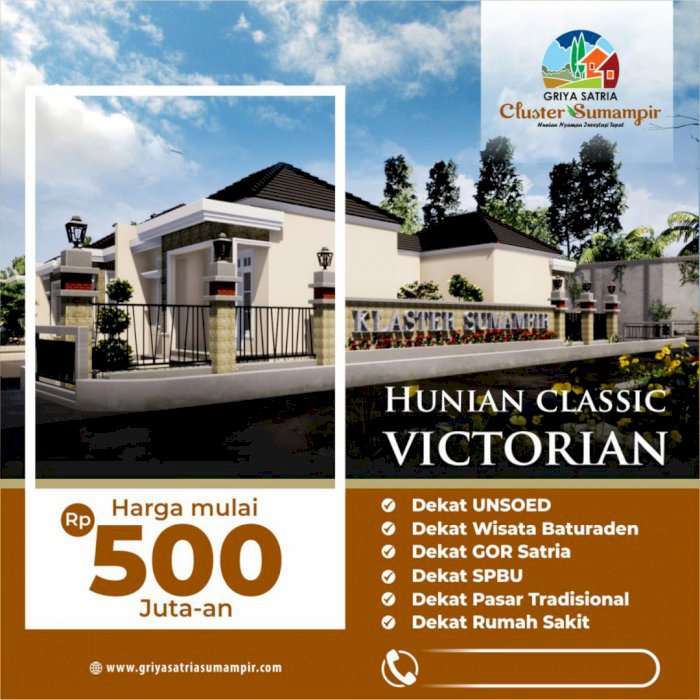 Rumah Mewah Dekat Unsoed Purwokerto Harga Terjangkau