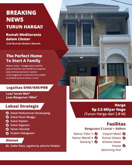 Rumah murah Jagakarsa