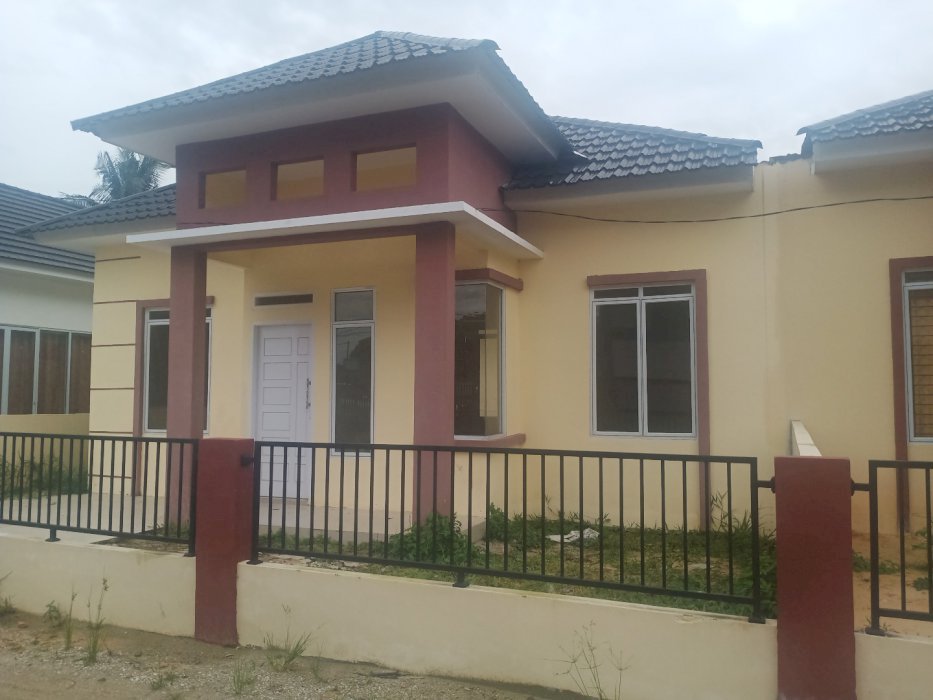 Dijual Rumah BARU ALA BALI type 48/117 jl Berdikari rumbai pku