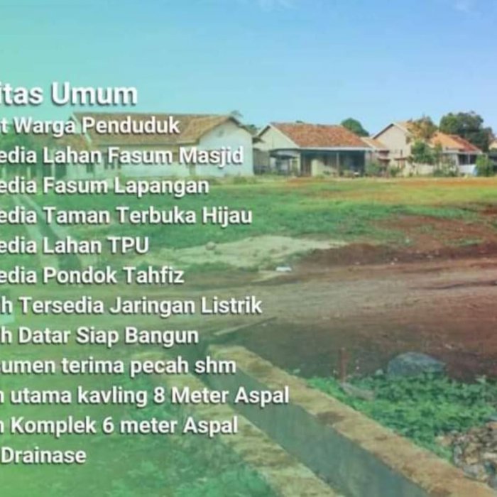 Tanah kavling Aqur 6 way Kandis bandar Lampung