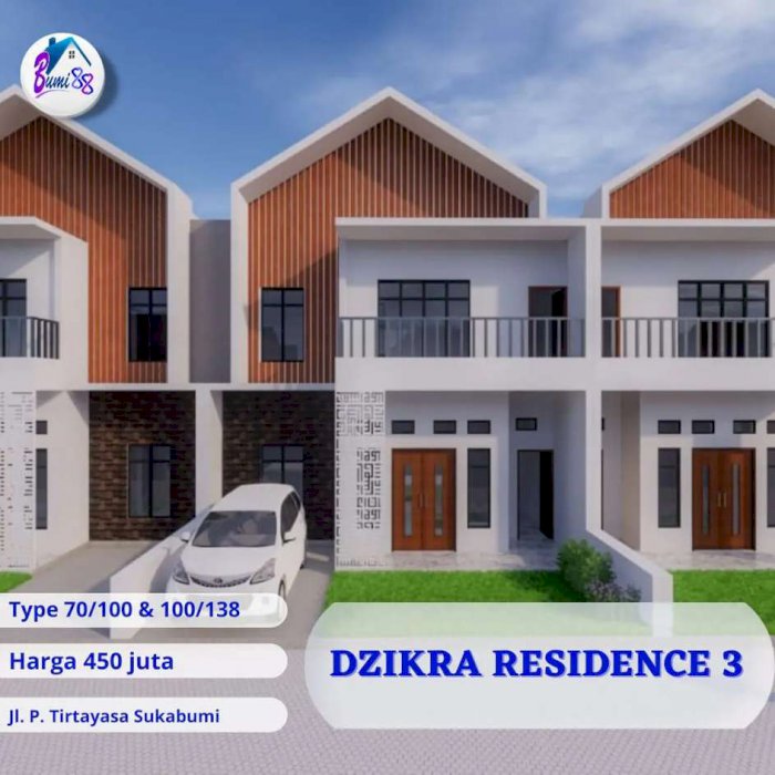 Dzikra Residence III Dua Lantai