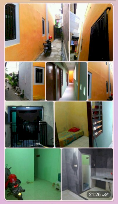 Rumah Kost 2 Lantai di Salemba Jakarta Pusat