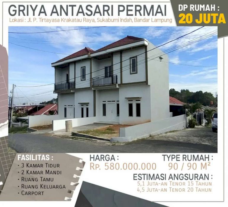 GRIYA ANTASARI DUA LANTAI