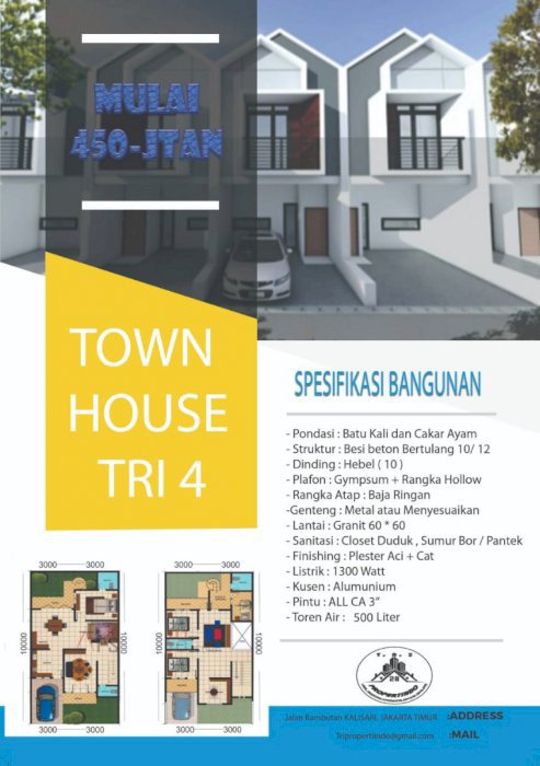 Rumah Murah Ciracas Kalisari Jakarta Timur