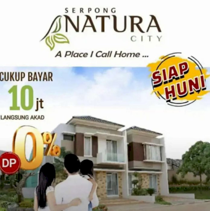 PERUMAHAN SERPONG NATURA CITY GUNUNG SINDUR BOGOR