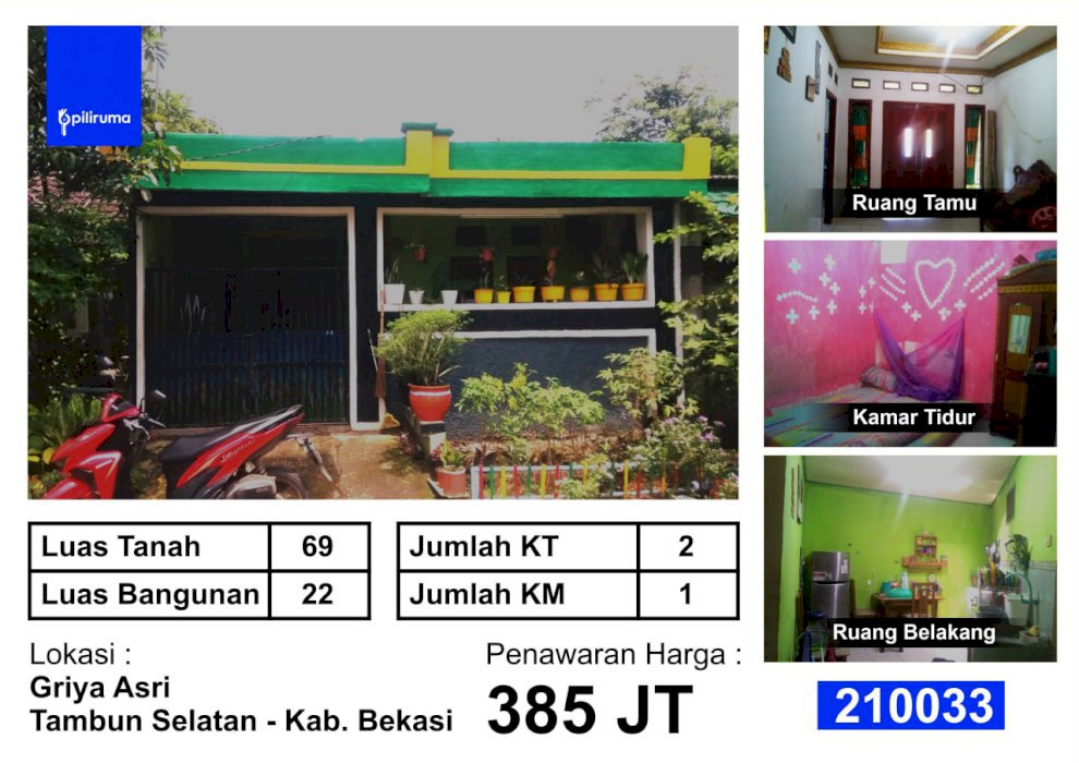 Dijual Rumah Siap Huni
