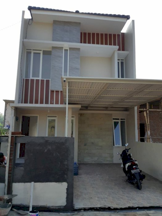 Villa Cantik Minimalis 2 Lt Dekat Jatimpark 3 di Junrejo Kota Batu