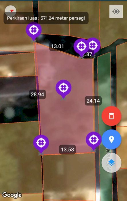 Dijual tanah dikawasan perumahan elite semer kerobokan kuta utara bali