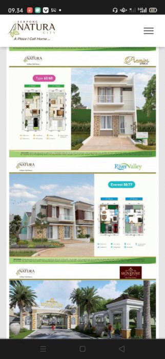 Dengan 10 JT saja anda sudah memiliki rumah idaman di Serpong Natura city