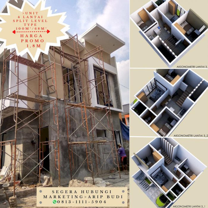 HUNIAN TOWN HOUSE PREMIUM,CONDET ,JAKARTA TIMUR