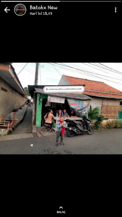 1 rumah utama dan 5 kontrakan