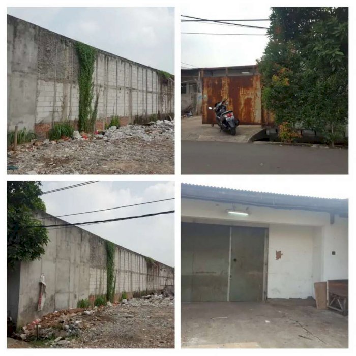 Di Jual Tanah berikut Gudang di atasnya