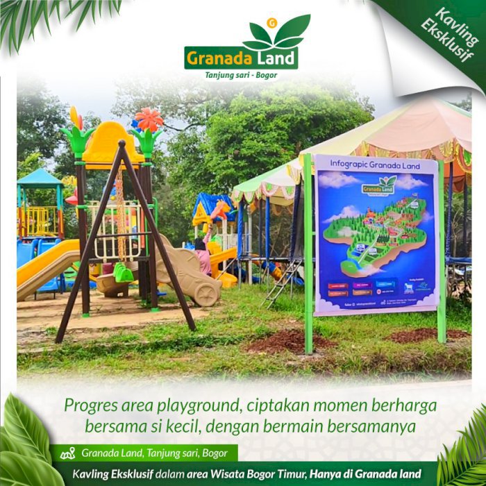 Kavling villa berada di dalam kawasan EDUWISATA