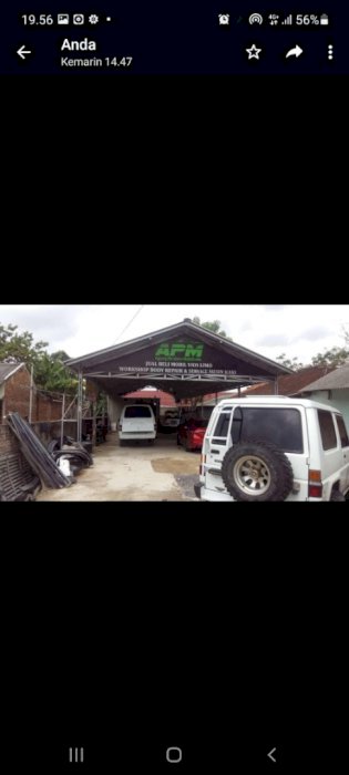 Tanah bonus semi gudang dan bengkel