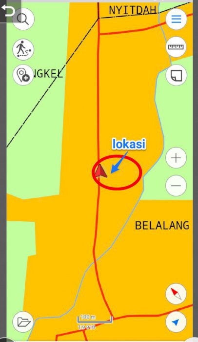 Dijual lahan seluas 54 are di jl utama pantai kedungu kediri tabanan
