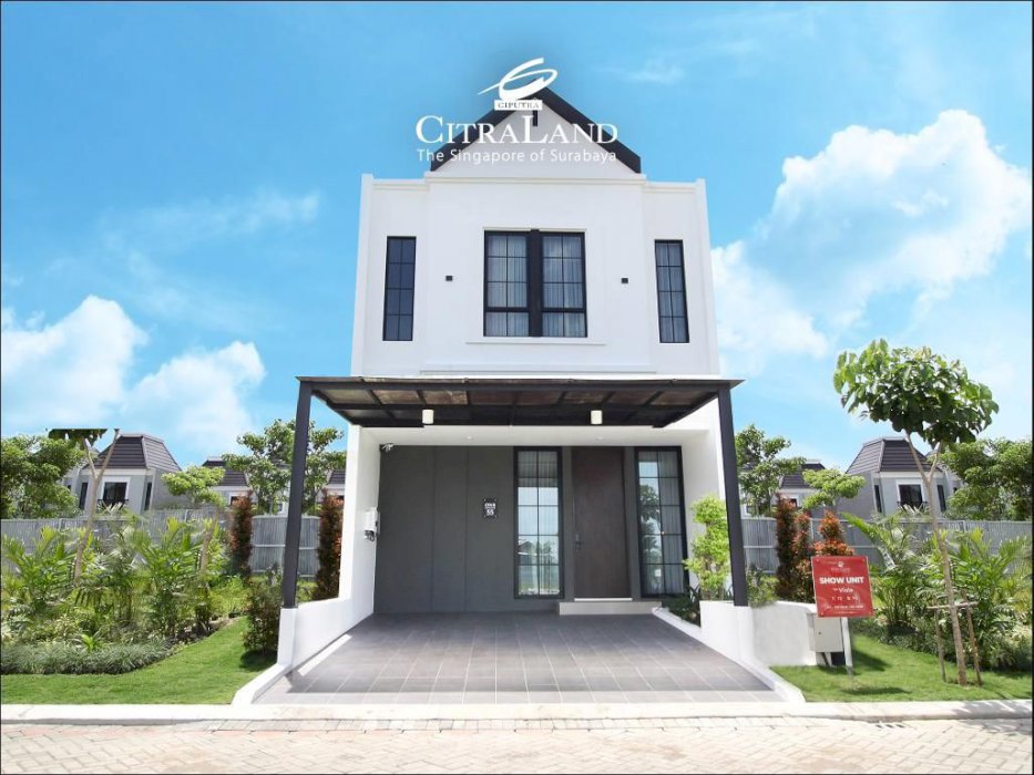 Rumah Ramah Lingkungan Citraland Surabaya Tipe Olivia