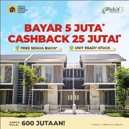 Hanya dengan 5 Juta langsung siap huni ....cicilan ringan 4 jutaan