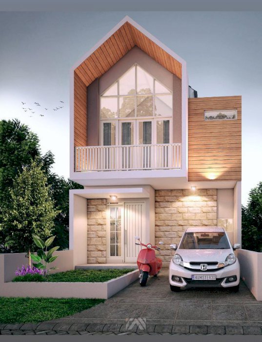 Cluster Villa Cantik 2 Lantai View Paling Juara di Batu Malang