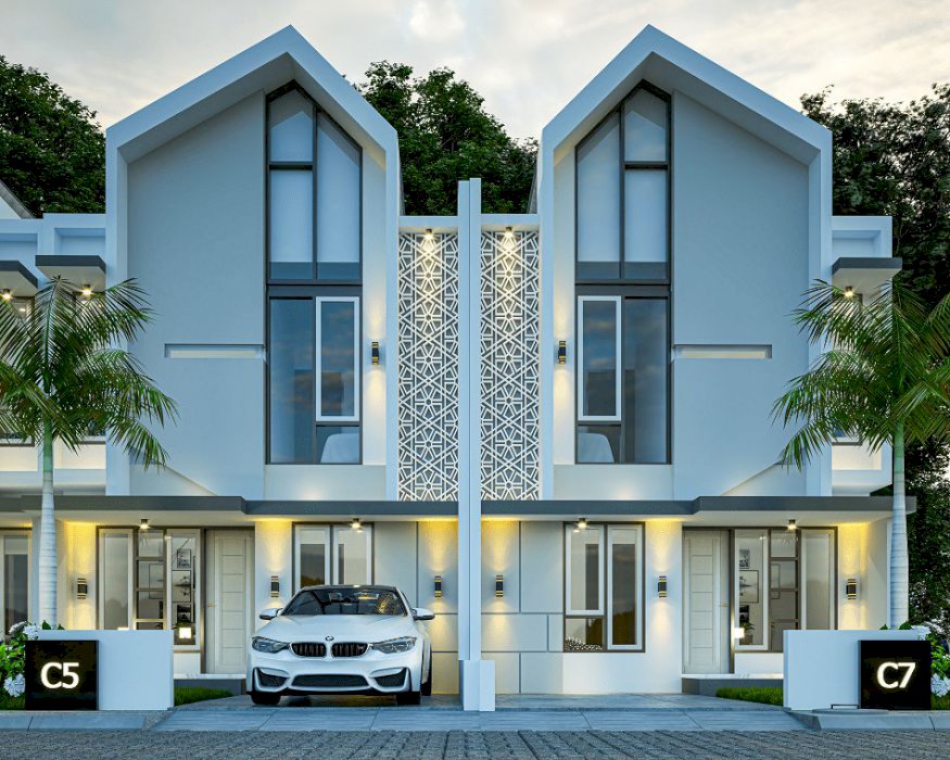 Cluster Rumah Sharia Desain Techy Kekinian