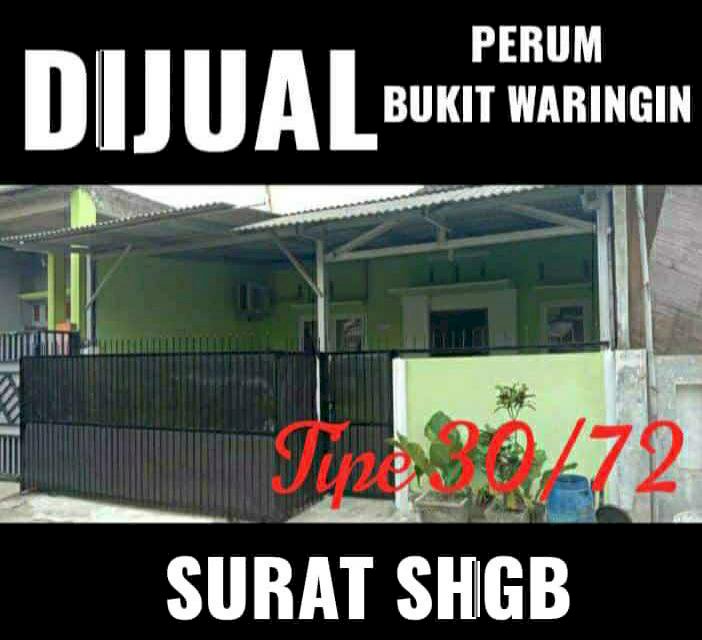 Jual Rumah di daerah bojong dekat pasar dan stasiun, area sangat ramai