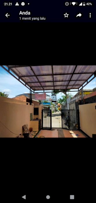 Rumah tingkat di kontrak tahunan /bulanan