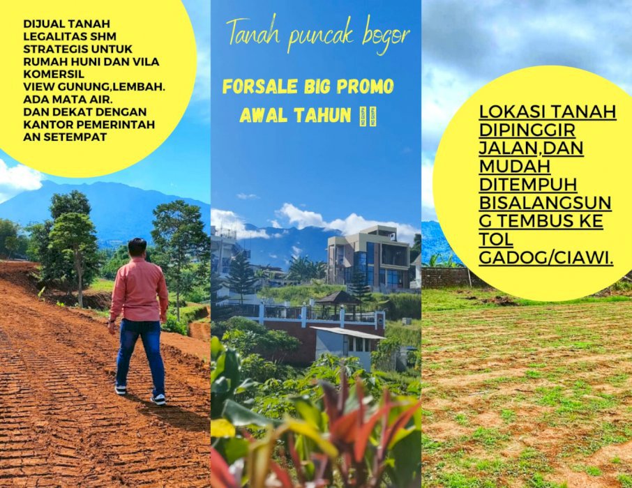 Tanah siap bangun puncak