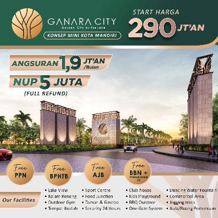 Rumah 300 jutaan dengan cluster mewah