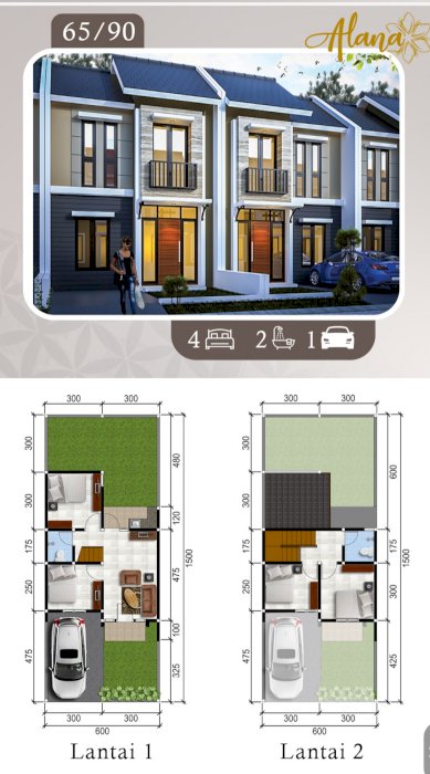 Rumah 500 jutaan selangkah dr MERR ,akses terbaik di Surabaya Timur
