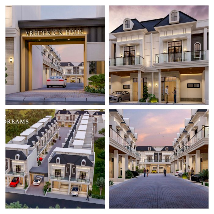 DI JUAL VILLA BARU DI KOMPEK VREDERICK HAUS