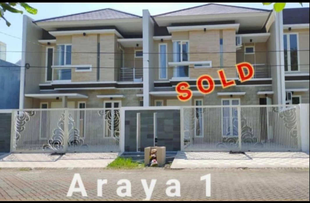 Rumah di Araya 1 new minimalis