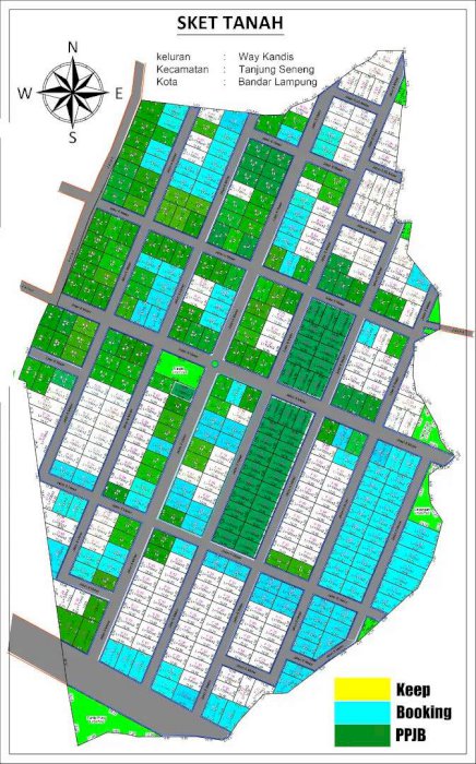 Tanah Kavling Strategis Way Kandis Aqur 6