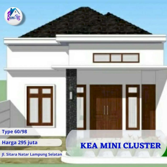 Rumah Minimalis Natar KEA MINI CLUSTER