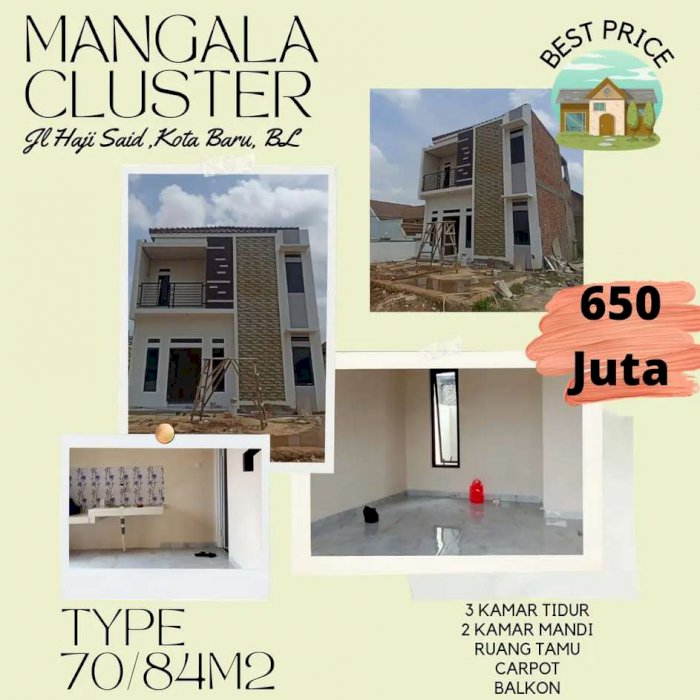 Rumah Dua Lantai Kota