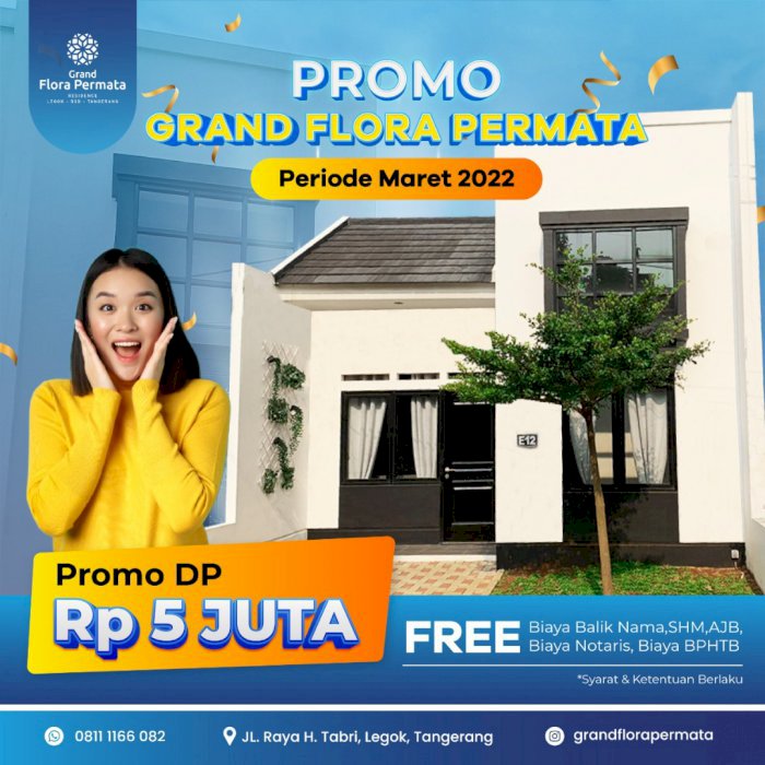 Cukup DP 5 Juta Langsung Akad Siap Huni