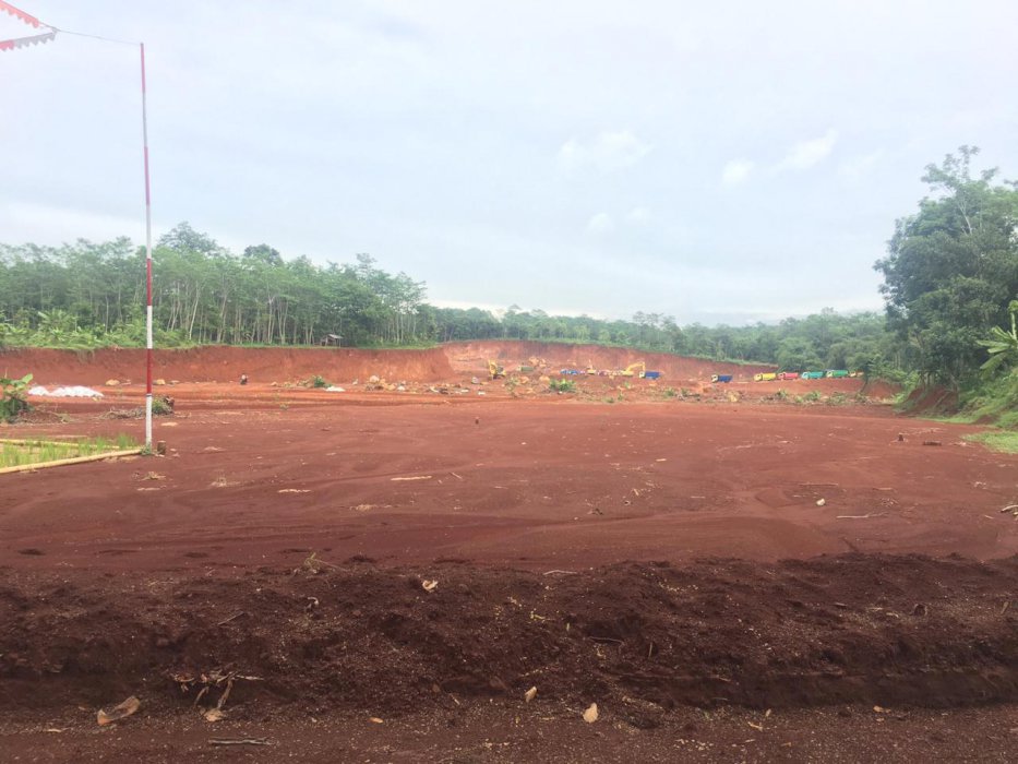 Tanah ex galian datar rata cocok buat kapling