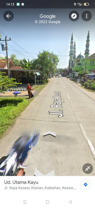 Tanah bonus rumah di timur KUA kesesi