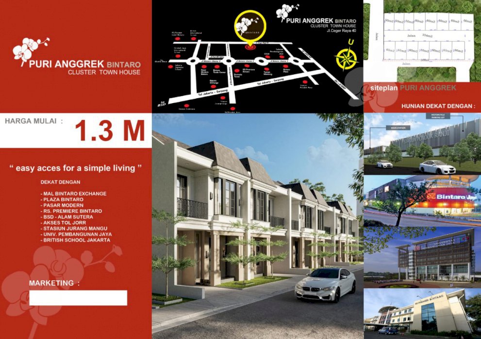 Jual Cepat Rumah 2 Lantai di Ceger, Pondok Aren, Tangsel