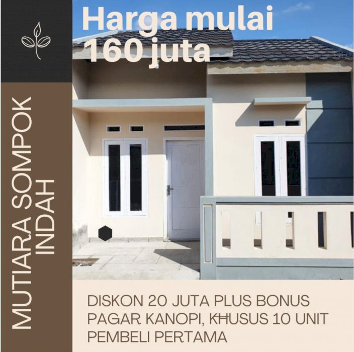 Rumah murah kualitas terbaik, disc 20 juta + garansi 100%; Katapang