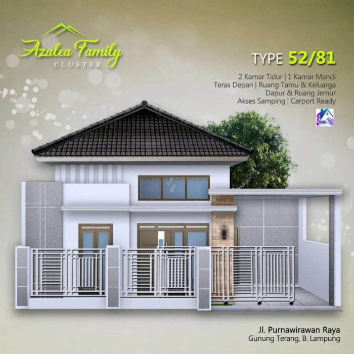 Rumah Komersil Murah Kota